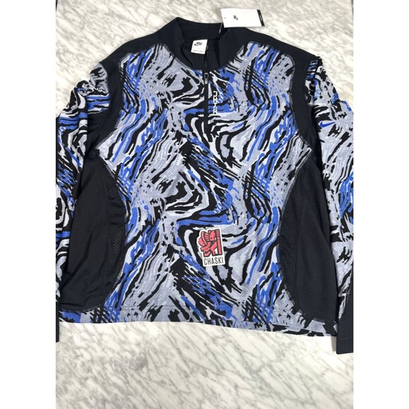 Nike Project FROG Quarter Zip Up Long Sleeve Hyper Royal Blue Men XL HV0901 405